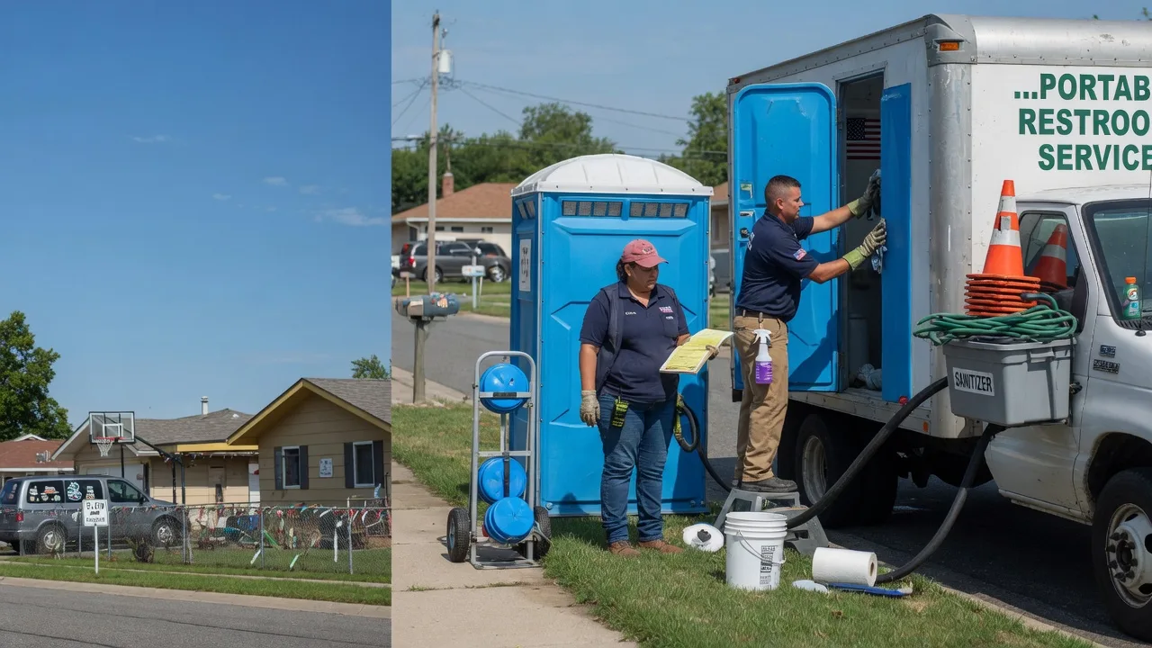 Portable Toilet Rental in Rutland, SD near me